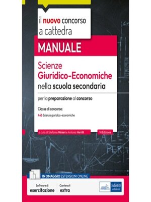 cover image of Scienze Giuridico-Economiche per la scuola secondaria